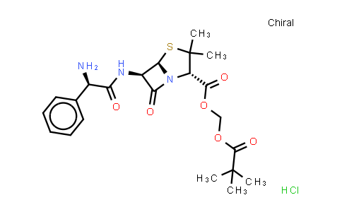 CAS No. 26309-95-5, Pivampicillin (Hydrochloride)