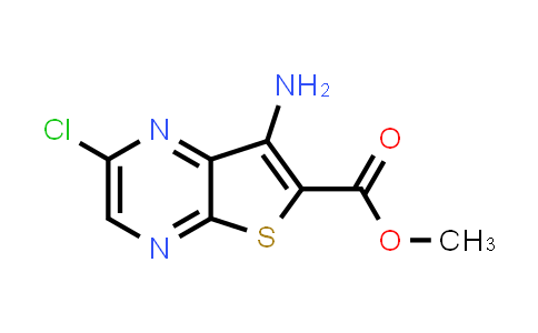 CAS No. 263143-71-1, Methyl 7-amino-2-chlorothieno[2,3-b]pyrazine-6-carboxylate
