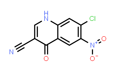 CAS No. 263149-39-9, 3-Quinolinecarbonitrile, 7-chloro-1,4-dihydro-6-nitro-4-oxo-