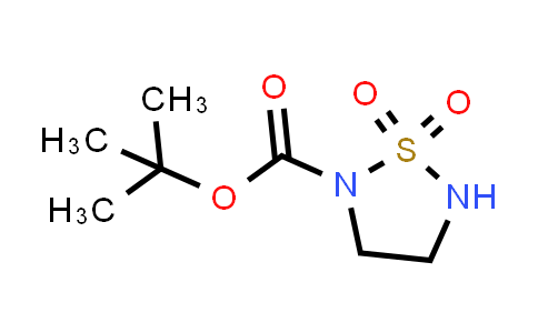 CAS No. 263719-76-2, 1,1-Dioxo-[1,2,5]thiadiazolidine-2-carboxylic acid tert-butyl ester
