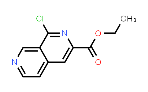 CAS No. 263881-19-2, Ethyl 1-chloro-2,7-naphthyridine-3-carboxylate