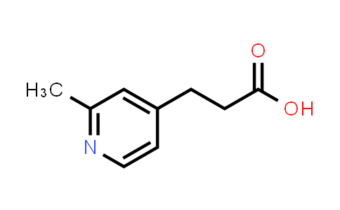 CAS No. 26413-65-0, 3-(2-Methylpyridin-4-yl)propanoic acid