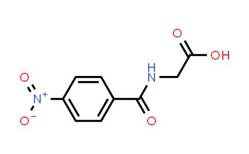 CAS No. 2645-07-0, N-(4-Nitrobenzoyl)glycine