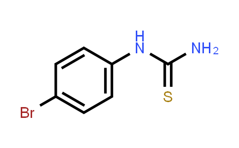 CAS No. 2646-30-2, N-(4-bromophenyl)thiourea