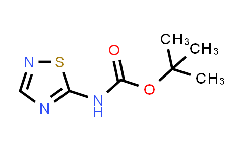 CAS No. 264600-76-2, tert-Butyl (1,2,4-thiadiazol-5-yl)carbamate