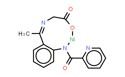 CAS No. 264921-97-3, [N-[1-[2-(2-Pyridylcarboxamido)phenyl]ethylidene]glycinato]nickel