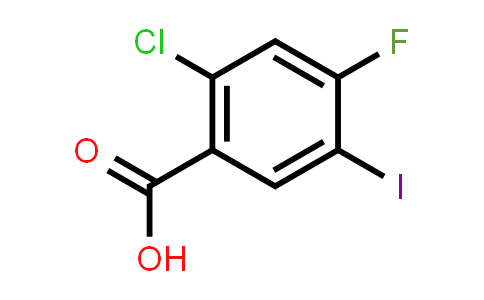 CAS No. 264927-52-8, 2-Chloro-4-fluoro-5-iodobenzoic acid