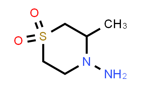 CAS No. 26494-77-9, 3-Methyl-4-thiomorpholinamine 1,1-Dioxide