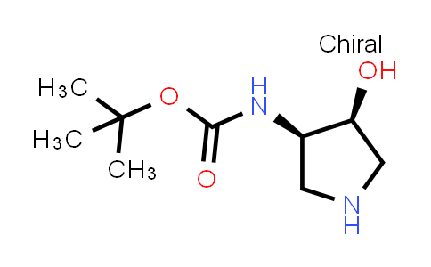 CAS No. 265108-25-6, cis-3-(Boc-amino)-4-hydroxypyrrolidine