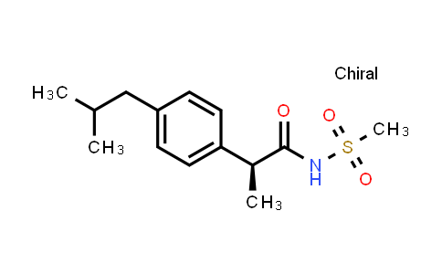CAS No. 266359-84-6, (S)-2-(4-isobutylphenyl)-N-(methylsulfonyl)propanamide