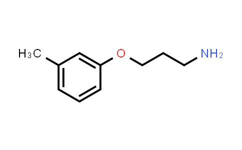 CAS No. 26646-51-5, 3-(3-Methylphenoxy)-1-propanamine