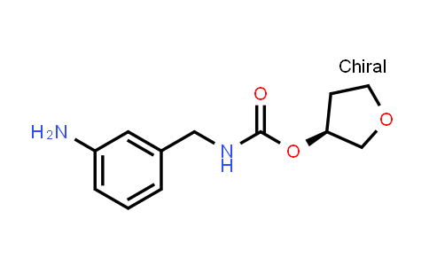 CAS No. 267406-34-8, (S)-Tetrahydrofuran-3-yl (3-aminobenzyl)carbamate