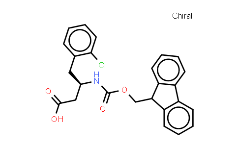 CAS No. 268734-29-8, Fmoc-(R)-3-amino-4-(2-chlorophenyl)-butyric acid