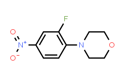 CAS No. 2689-39-6, 4-(2-Fluoro-4-nitrophenyl)morpholine
