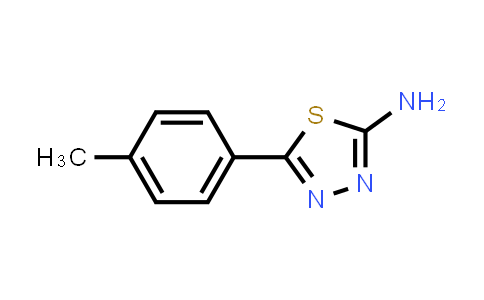 CAS No. 26907-54-0, 5-(4-Methylphenyl)-1,3,4-thiadiazol-2-amine