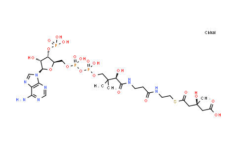 CAS No. 26926-09-0, (S)-3-Hydroxy-3-methylglutaryl-CoA