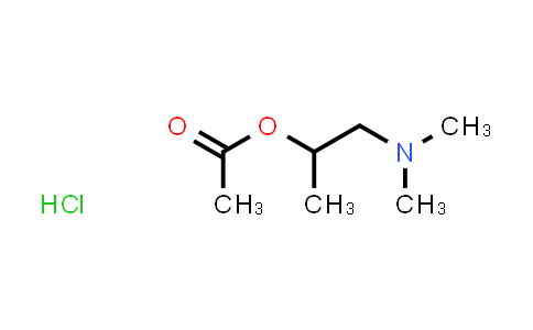 CAS No. 26929-44-2, 1-(Dimethylamino)propan-2-yl acetate hydrochloride