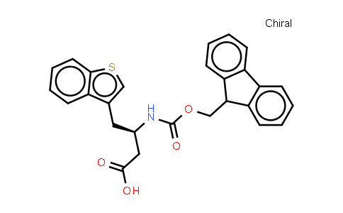 DY545572 | 269396-51-2 | Fmoc-(R)-3-Amino-4-(3-benzothienyl)-butyric acid