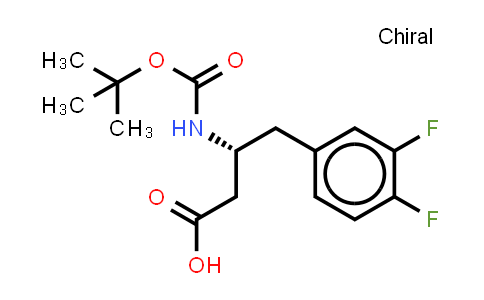 CAS No. 269396-59-0, Boc-(R)-3-Amino-4-(3,4-difluorophenyl)butyric acid