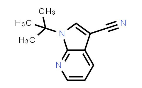 CAS No. 269726-50-3, 1-(tert-Butyl)-1H-pyrrolo[2,3-b]pyridine-3-carbonitrile