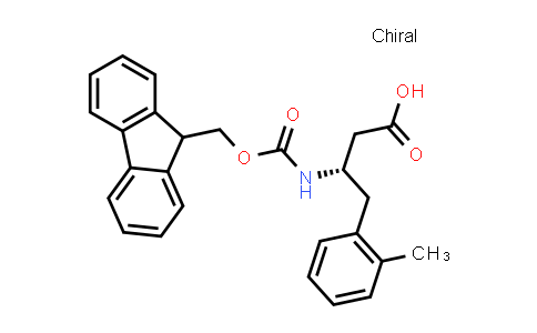 CAS No. 270062-91-4, (S)-3-((((9H-Fluoren-9-yl)methoxy)carbonyl)amino)-4-(o-tolyl)butanoic acid