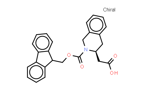 CAS No. 270062-99-2, FMOC-(S)-2-Tetrahydrodiisoquinolineacetic acid