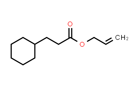 CAS No. 2705-87-5, Allyl 3-cyclohexylpropanoate