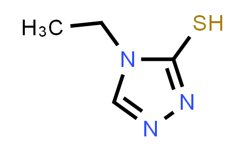 CAS No. 27105-98-2, 4-Ethyl-4H-1,2,4-triazole-3-thiol
