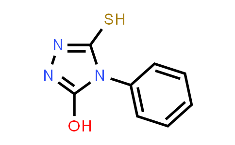 CAS No. 27106-12-3, 5-Mercapto-4-phenyl-4H-1,2,4-triazol-3-ol