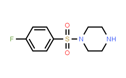 CAS No. 27106-49-6, 1-((4-Fluorophenyl)sulfonyl)piperazine