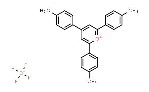 CAS No. 2713-21-5, 2,4,6-Tri(p-tolyl)pyrylium tetrafluoroborate salt