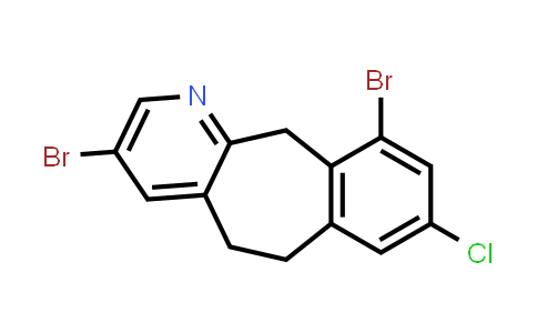 CAS No. 272107-22-9, 3,10-Dibromo-8-chloro-6,11-dihydro-5H-benzo[5,6]cyclohepta[1,2-b]pyridine