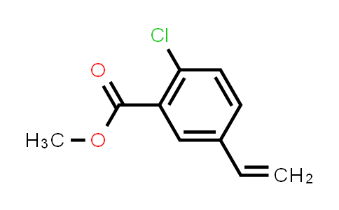 CAS No. 272130-85-5, Methyl 2-chloro-5-vinylbenzoate