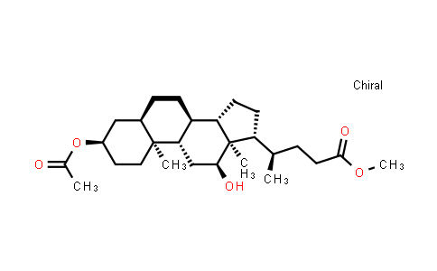 CAS No. 27240-83-1, (R)-Methyl 4-((3R,5R,8R,9S,10S,12S,13R,14S,17R)-3-acetoxy-12-hydroxy-10,13-dimethylhexadecahydro-1H-cyclopenta[a]phenanthren-17-yl)pentanoate