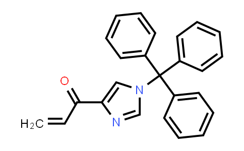 CAS No. 272438-83-2, 2-Propen-1-one, 1-[1-(triphenylmethyl)-1H-imidazol-4-yl]-