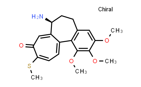 CAS No. 2731-16-0, (S)-7-Amino-1,2,3-trimethoxy-10-(methylthio)-6,7-dihydrobenzo[a]heptalen-9(5H)-one