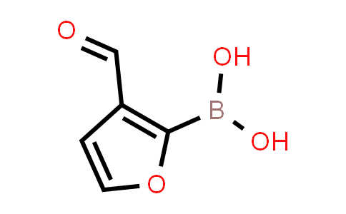 CAS No. 27339-38-4, (3-Formylfuran-2-yl)boronic acid