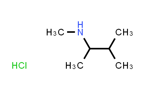 CAS No. 2738-05-8, N,3-Dimethylbutan-2-amine hydrochloride