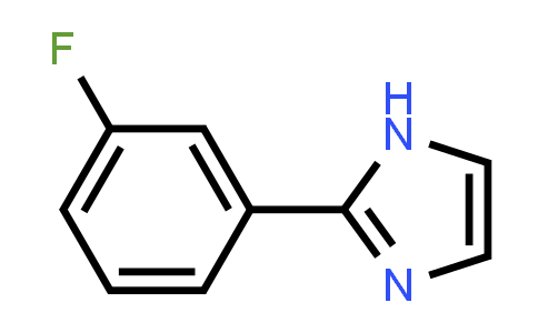 CAS No. 27423-79-6, 2-(3-Fluorophenyl)-1H-imidazole