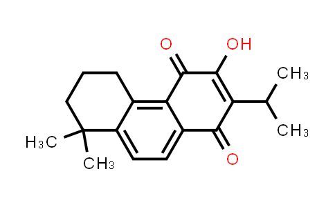 CAS No. 27468-20-8, 1,4-Phenanthrenedione, 5,6,7,8-tetrahydro-3-hydroxy-2-isopropyl-8,8-dimethyl-
