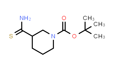 CAS No. 274682-80-3, tert-Butyl 3-carbamothioylpiperidine-1-carboxylate