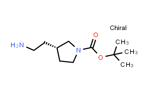 CAS No. 274692-08-9, tert-Butyl (S)-3-(2-aminoethyl)pyrrolidine-1-carboxylate
