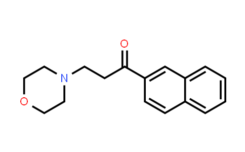 CAS No. 27478-04-2, 3-Morpholino-1-(naphthalen-2-yl)propan-1-one