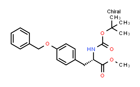 CAS No. 27513-44-6, Methyl (S)-3-(4-(benzyloxy)phenyl)-2-((tert-butoxycarbonyl)amino)propanoate