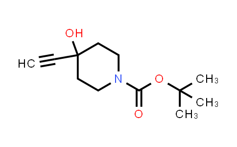 CAS No. 275387-83-2, 4-Ethynyl-1-tert-butoxycarbonylpiperidin-4-ol