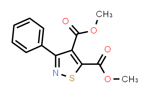 CAS No. 27545-53-5, Dimethyl 3-phenylisothiazole-4,5-dicarboxylate