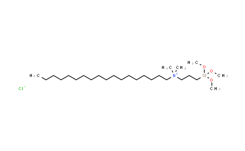CAS No. 27668-52-6, N,N-Dimethyl-N-(3-(trimethoxysilyl)propyl)octadecan-1-aminium chloride