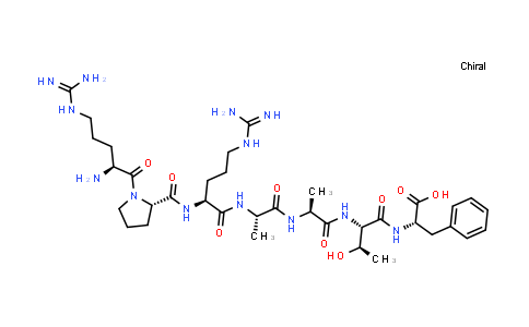 CAS No. 276680-69-4, L-Arginyl-L-prolyl-L-arginyl-L-alanyl-L-alanyl-L-threonyl-L-phenylalanine