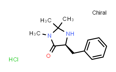 CAS No. 278173-23-2, (5S)-2,2,3-Trimethyl-5-benzyl-4-imidazolidinone hydrochloride