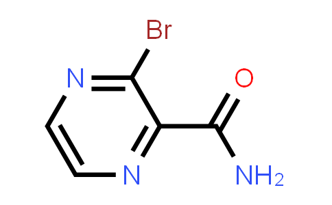 CAS No. 27825-22-5, 3-Bromopyrazine-2-carboxamide
